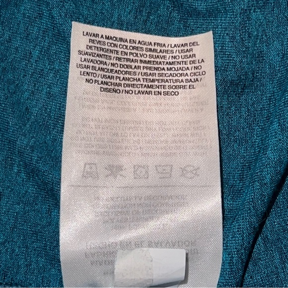 Nike Women’s Athletic Dri-Fit Dark Teal / Turquoise T-Shirt Sz Small (Like a M) - Picture 6 of 7